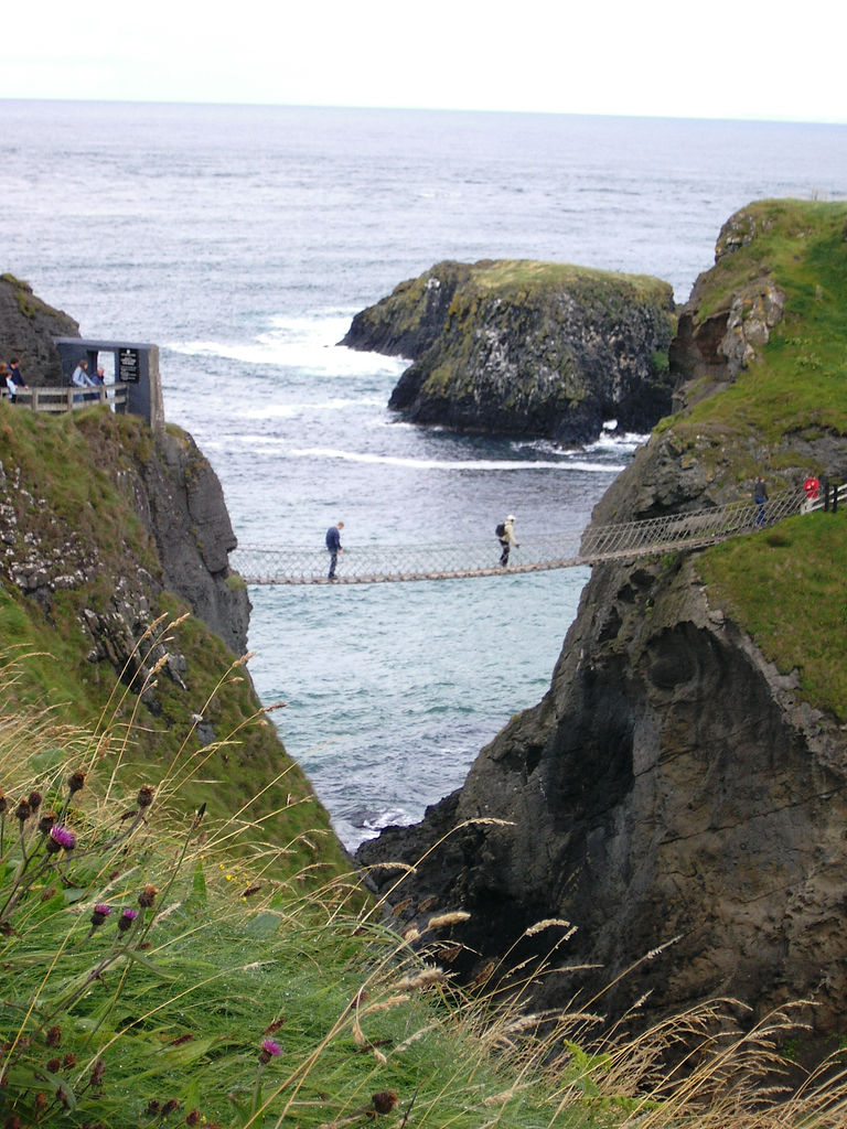 Carrick-a-Rede Rope Bridge, County Antrim, Northern Ireland